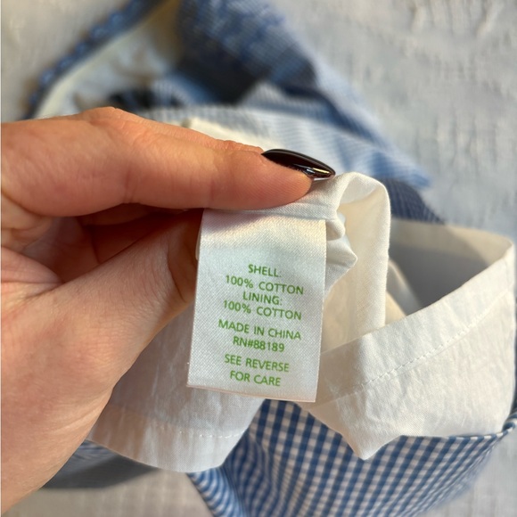 Lily Pulitzer Strapless Gingham Mini Dress - Picture 3 of 5